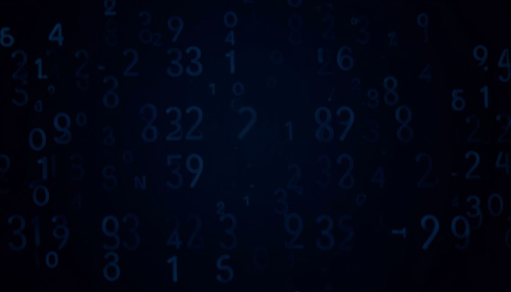 Dark navy background with subtle glowing number patterns suggesting lottery draws